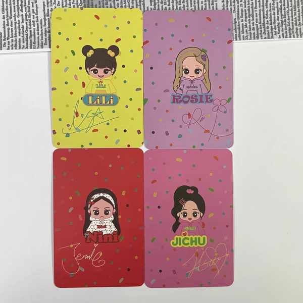 Card blackpink off card blackpink unoff  Mặc định vi khuyết điểm BLACKPINK Spring Series Xiaoka Xiuni Rosha