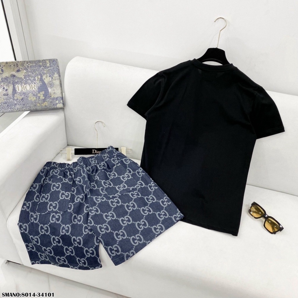 Set Đồ Thể Thao Gc Túi Xanh. Chất Liệu Cotton Thời Trang Mùa Hè #Hot #2023