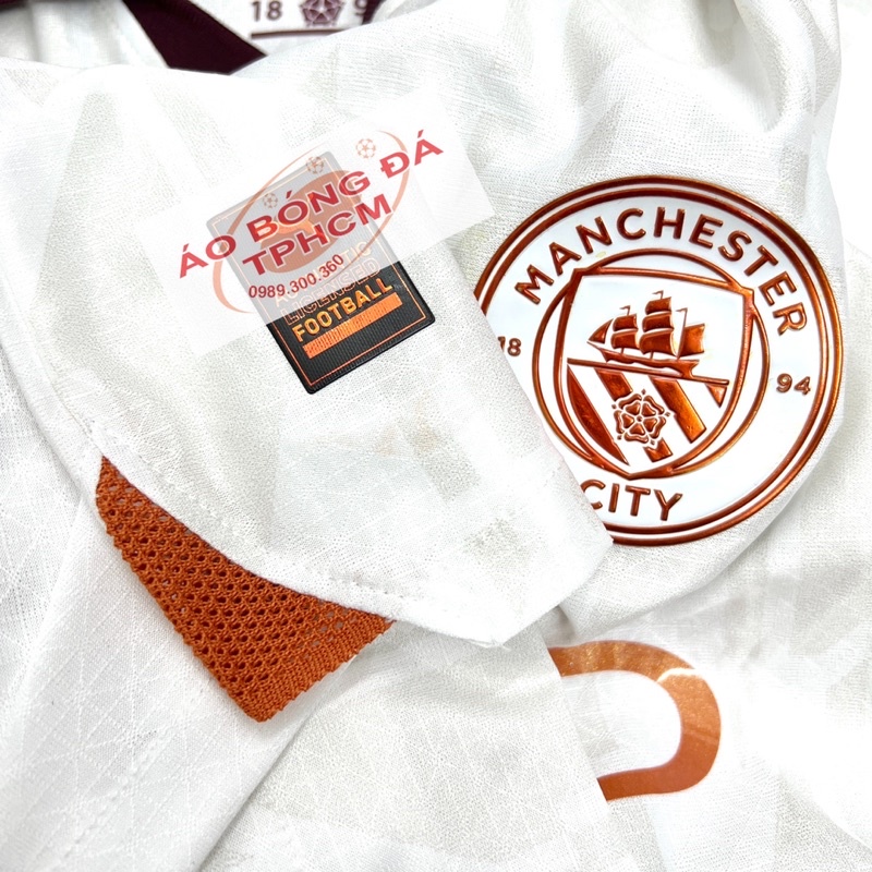 MANClTY.mùa 23/24 - Áo Bóng Đá bản PLAYER hàng Thái - 23/24 MANClTY TrắngTím