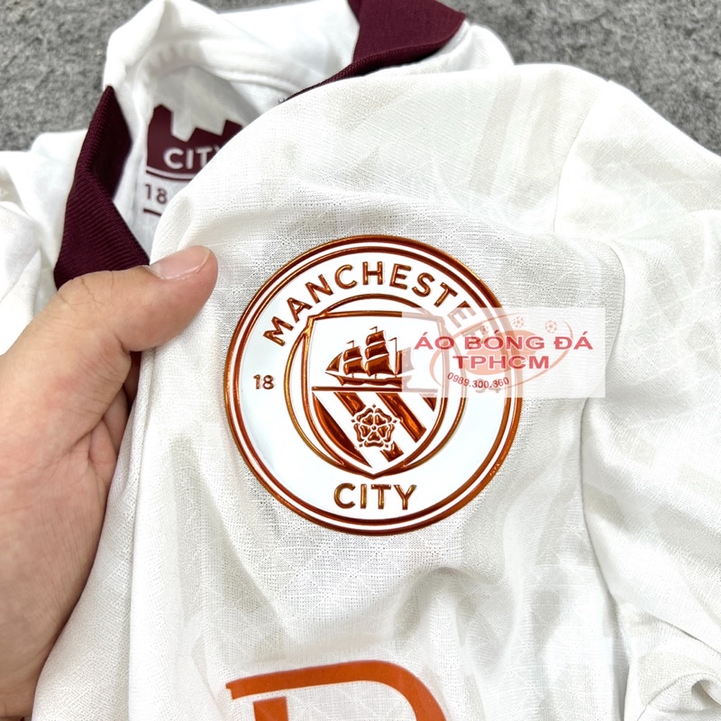 MANClTY.mùa 23/24 - Áo Bóng Đá bản PLAYER hàng Thái - 23/24 MANClTY TrắngTím