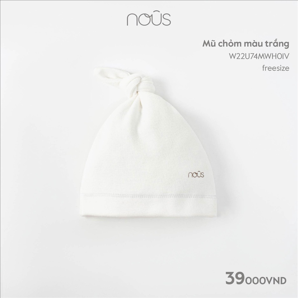 Set bao tay, bao chân, mũ sơ sinh nous đủ màu - Nous bình dương - Bipbipstore