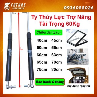 Ty thủy lực chịu lực 600n-60kg/cây chiều dài 30cm-80cm