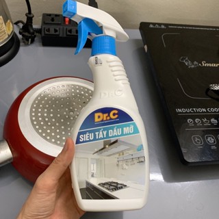 Nước tẩy rửa siêu tẩy dầu mỡ tẩy dầu mỡ tẩy xoong nồi tẩy bếp ga Dr.C 500ml