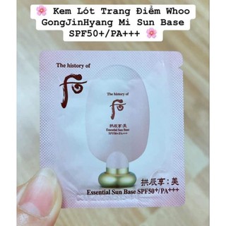 Gói Kem lót trang điểm chống nắng whoo