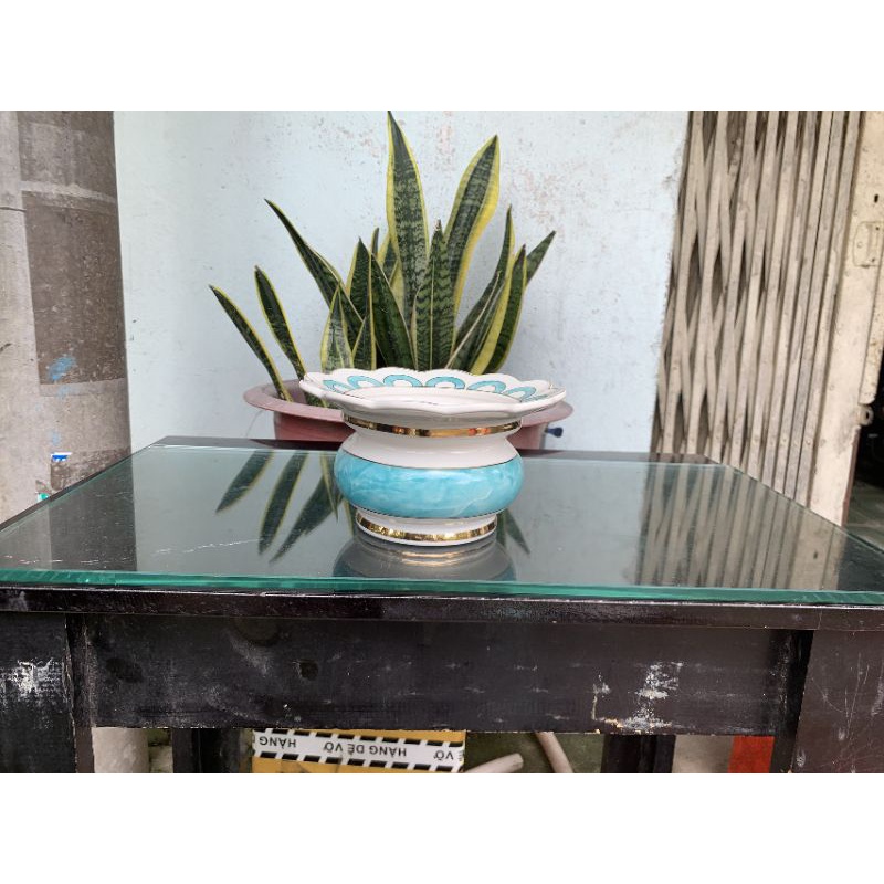 Bộ thờ cúng lư hương bát nhang bình hoa đĩa trái cây bộ áng chung ly đại bi chung nước chung muối chung gạo