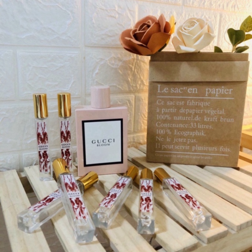 Nước Hoa Nữ chính hãng chiết 10ml Guc.ci Bloom eau De Parfum - Golden Perfume