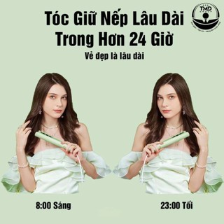 Máy dập phồng chân tóc, máy dập xù chân tóc giúp tóc phồng tự nhiên không làm tổn thương tóc, an toàn sử dụng TMD