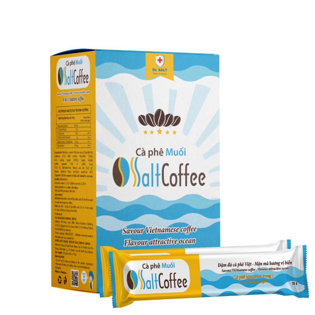 Cà Phê Muối SaltCoffee Hộp 9 gói