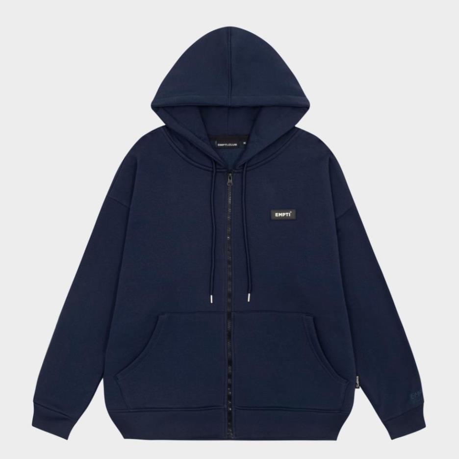 Áo Hoodie Zip EMPTI Tag Su 01 - Áo Khoác Nỉ Dây Kéo Nhiều Màu Form Rộng Unisex Localbrand.studio