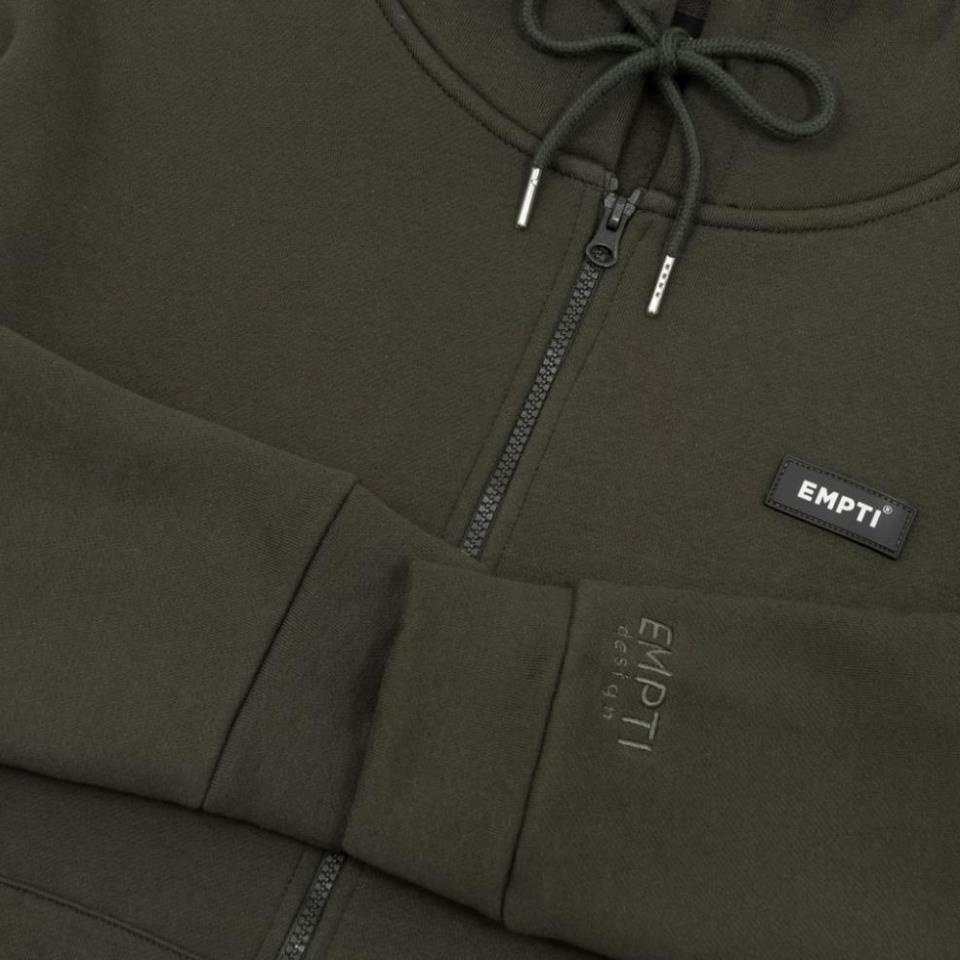 Áo Hoodie Zip EMPTI Tag Su 01 - Áo Khoác Nỉ Dây Kéo Nhiều Màu Form Rộng Unisex Localbrand.studio