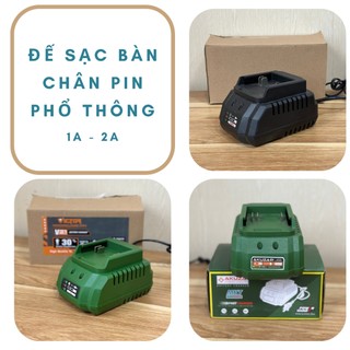 Sạc Bàn Nhanh Chân Pin Phổ Thông Victor, Akuza, Thường 1A - 2A Sạc Nhanh Điện Máy Quyết Trang