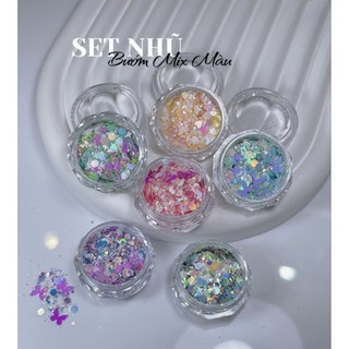 Nhũ bướm Mix