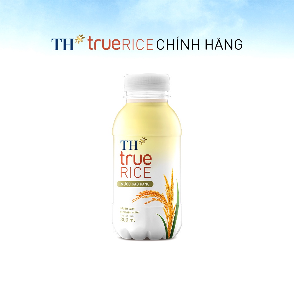 Thùng 24 chai nước gạo rang TH True Rice 300ml (300ml x 24)