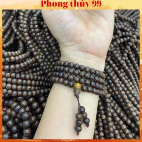 Giá sĩ,  Chuỗi vòng gỗ mun lông đuôi công đẹp, rẻ phù hợp với mọi độ tuổi