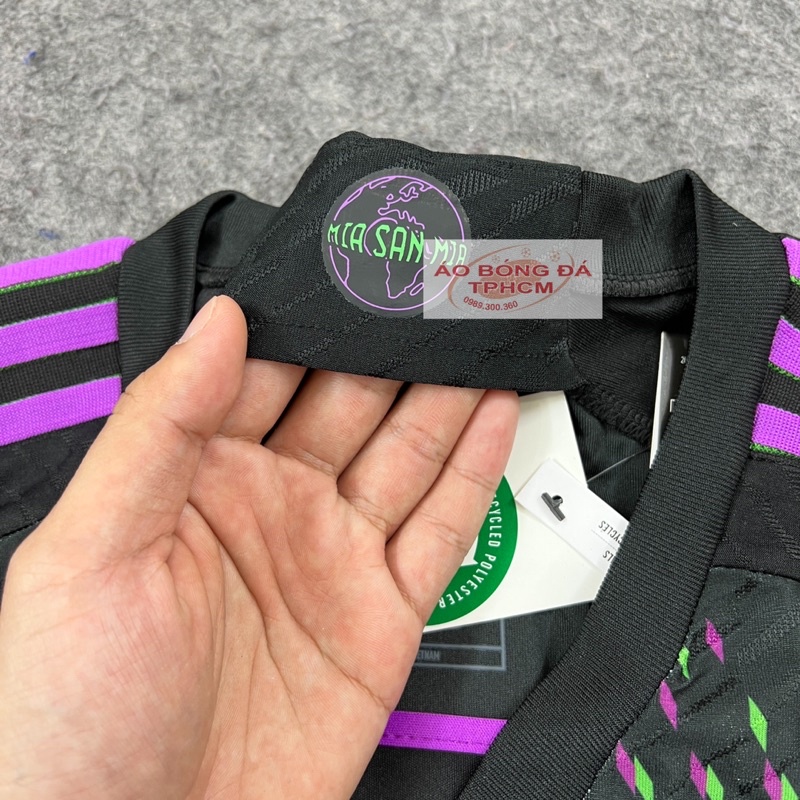 BAYE.mùa23/24 - Áo Bóng Đá bản PLAYER hàng Thái -BAYE Đen Tím 23/24