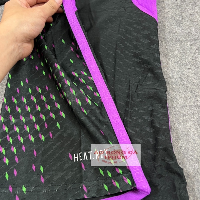 BAYE.mùa23/24 - Áo Bóng Đá bản PLAYER hàng Thái -BAYE Đen Tím 23/24