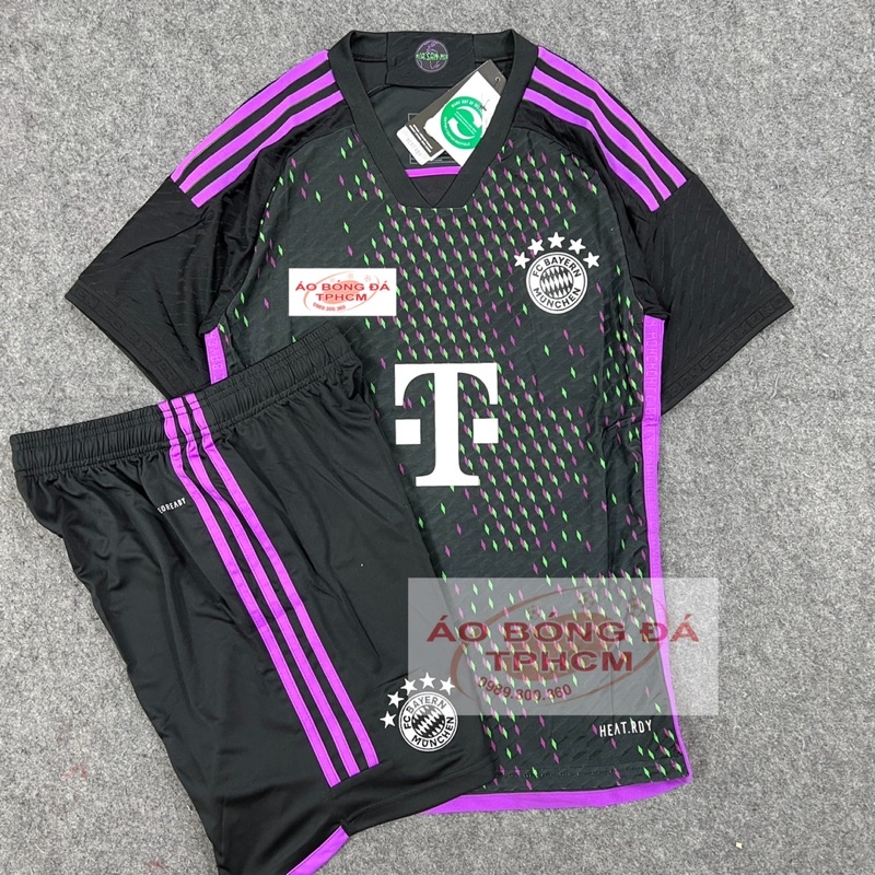 BAYE.mùa23/24 - Áo Bóng Đá bản PLAYER hàng Thái -BAYE Đen Tím 23/24