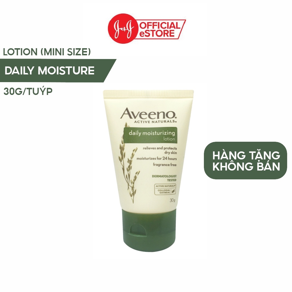 Sữa dưỡng thể dưỡng ẩm hàng ngày Aveeno Active Naturals Daily Moisturizing Lotion 30g - Thảo