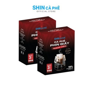 Combo 2 hộp Cà Phê Phin Giấy Shin Cà Phê 65g