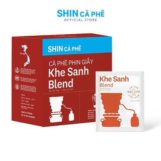 Cà phê phin giấy đặc sản shin cà phê - phin giấy khe sanh blend 60g