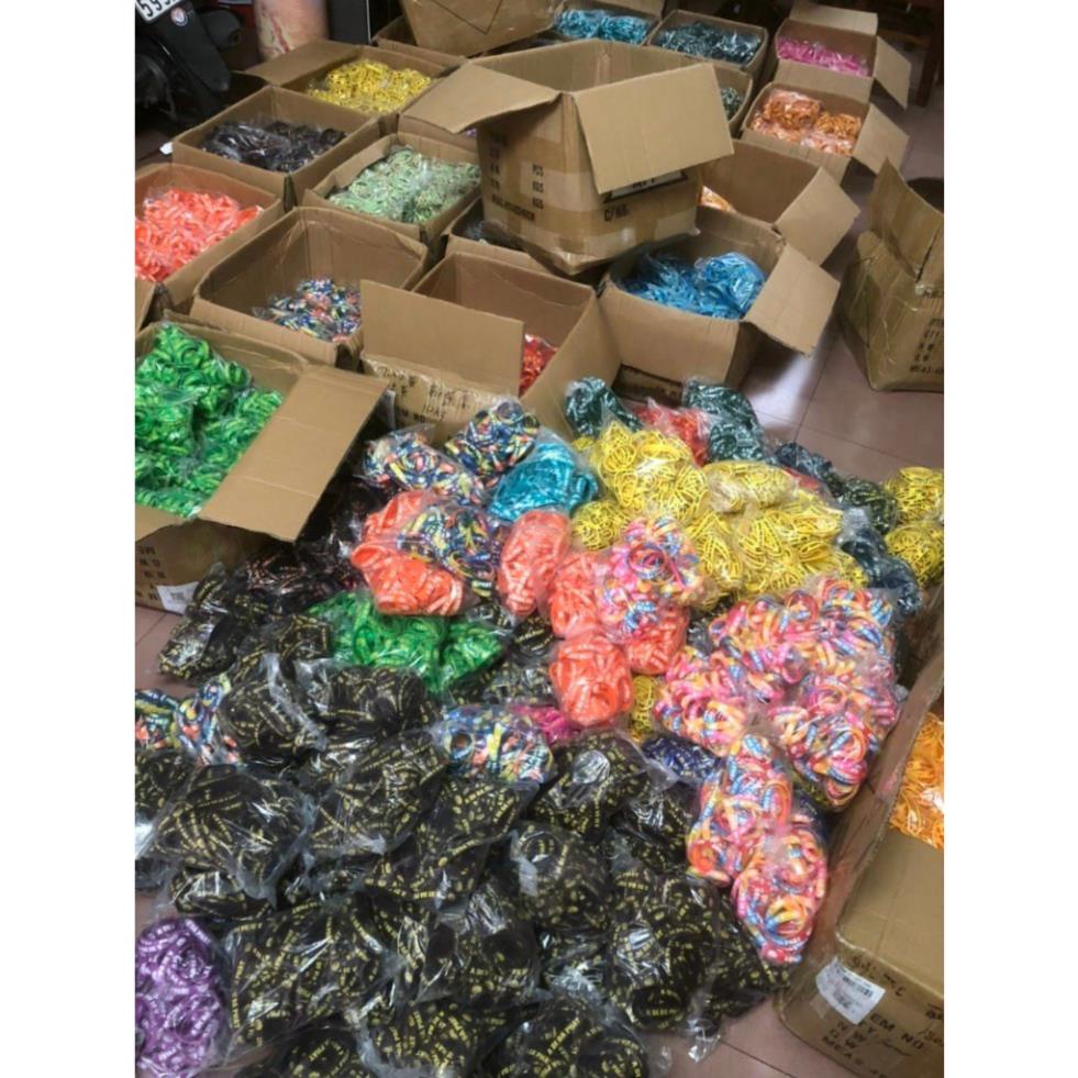 Vòng Tay A Di Đà Phật - Vòng Tay Cao Su In Chữ A Di Đà Phật màu ngẫu nhiên