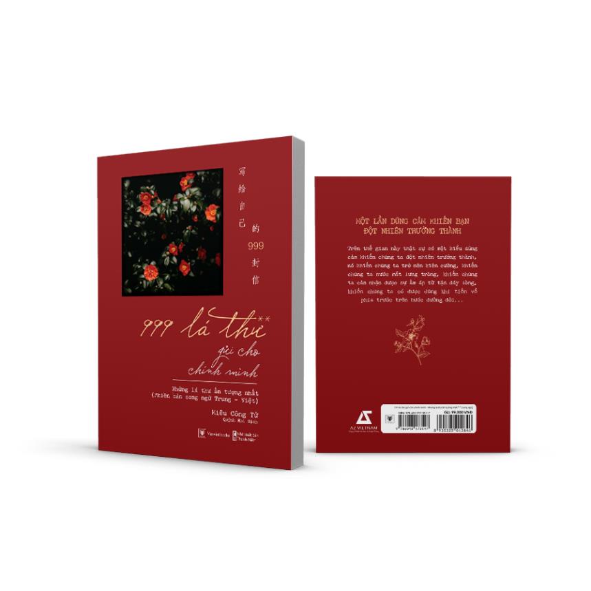 Sách - 999 Lá Thư Gửi Cho Chính Mình - Những Lá Thư Ấn Tượng Nhất - Tập 2 (Phiên Bản Song Ngữ Trung-Việt)