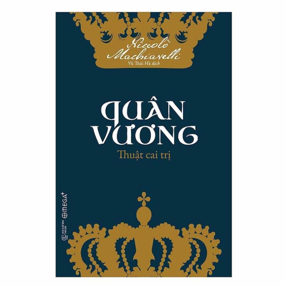 Sách - Quân Vương - Thuật Cai Trị  - Omega Plus