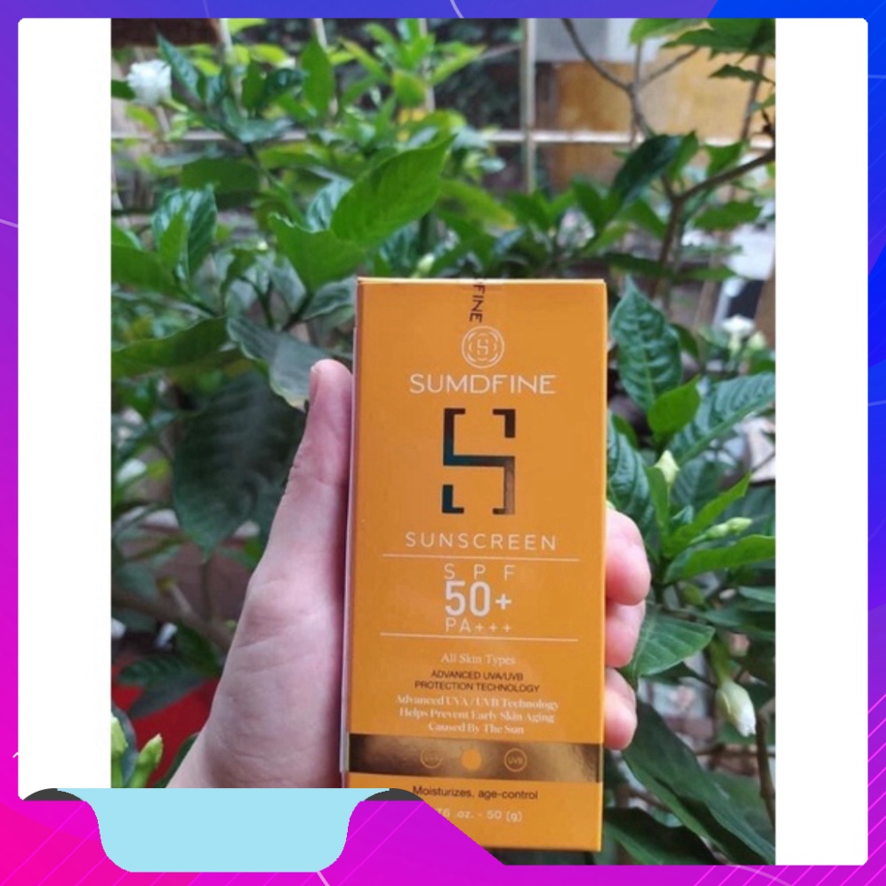 KEM chống chói SUMDFINE SUNSCREEN SPF 50+, PA +++