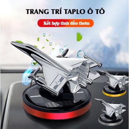 Máy bay NL mặt trời, nước hoa ô tô, trang trí taplo xe, decor bàn học, bàn làm việc, tặng kèm tinh dầu thơm