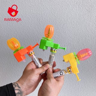Kẹo đồ chơi hoa xoay có đèn Juqi dành cho bé
