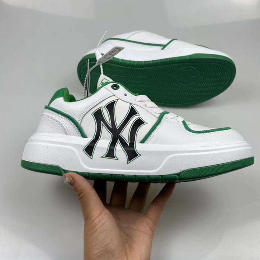 Giày độn đế MLB Chunky Ny, La Liner Xanh Đen , Giày MLB Chunky Liner White Black Các Mẫu Hót 2022