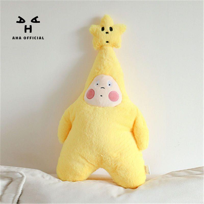 Thú Nhồi Bông Hình Trăng Sao Hoạt Hình Đáng Yêu