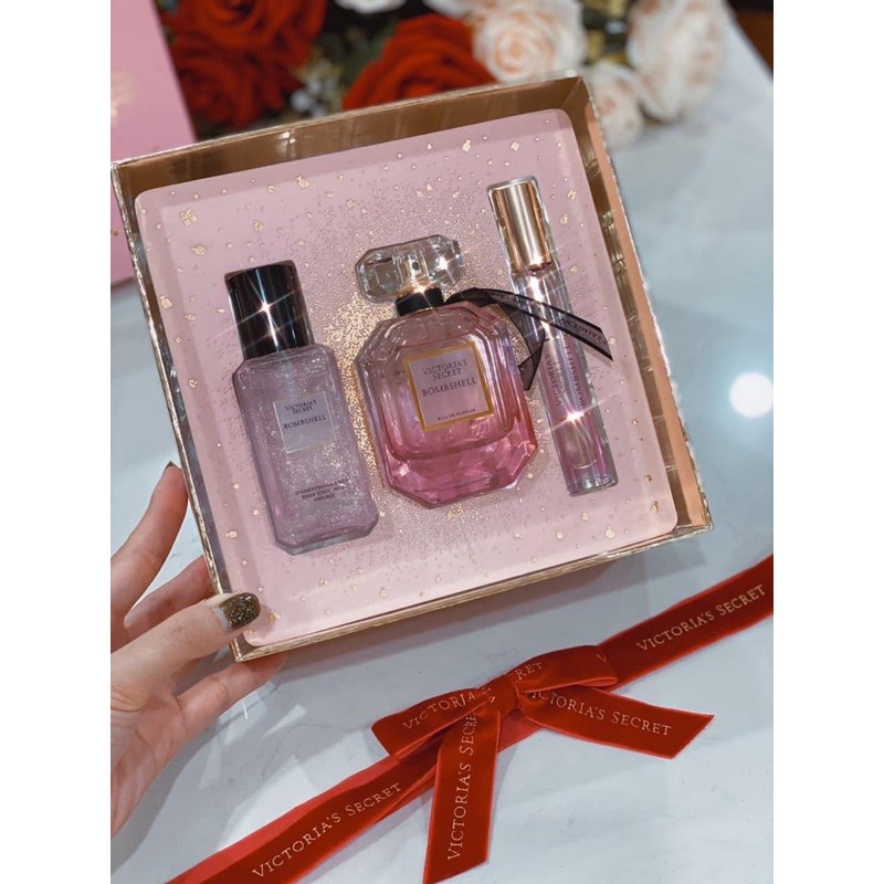 Set nước hoa Victoria’s Bombshell Edp có sẵn