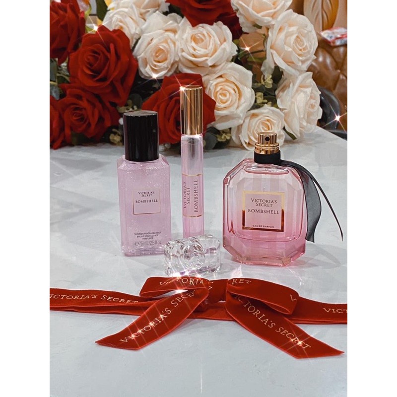 Set nước hoa Victoria’s Bombshell Edp có sẵn