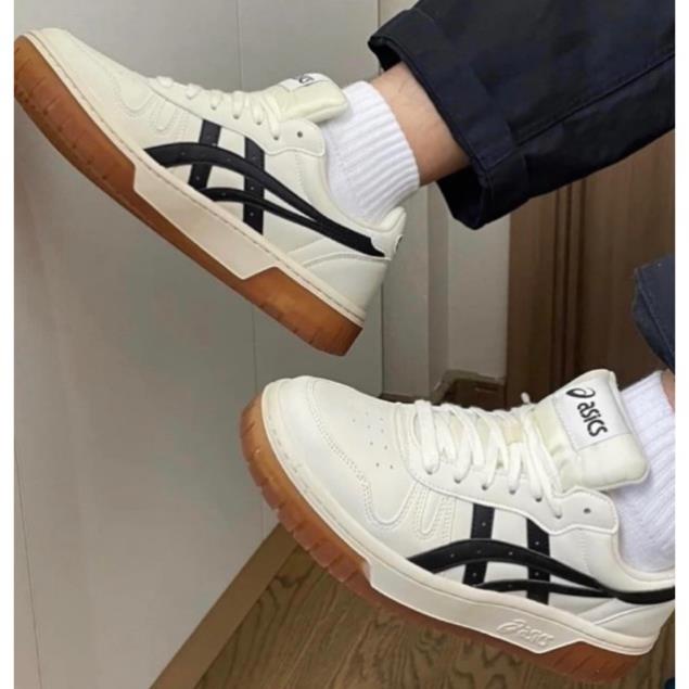 Giày thể thao Asics Court MZ Cream Black Gum Nam Nữ Bản Cao Cấp, Giày Đế Cao Su asics Nguyên Khối Đủ Size 36-44 | BigBuy360 - bigbuy360.vn