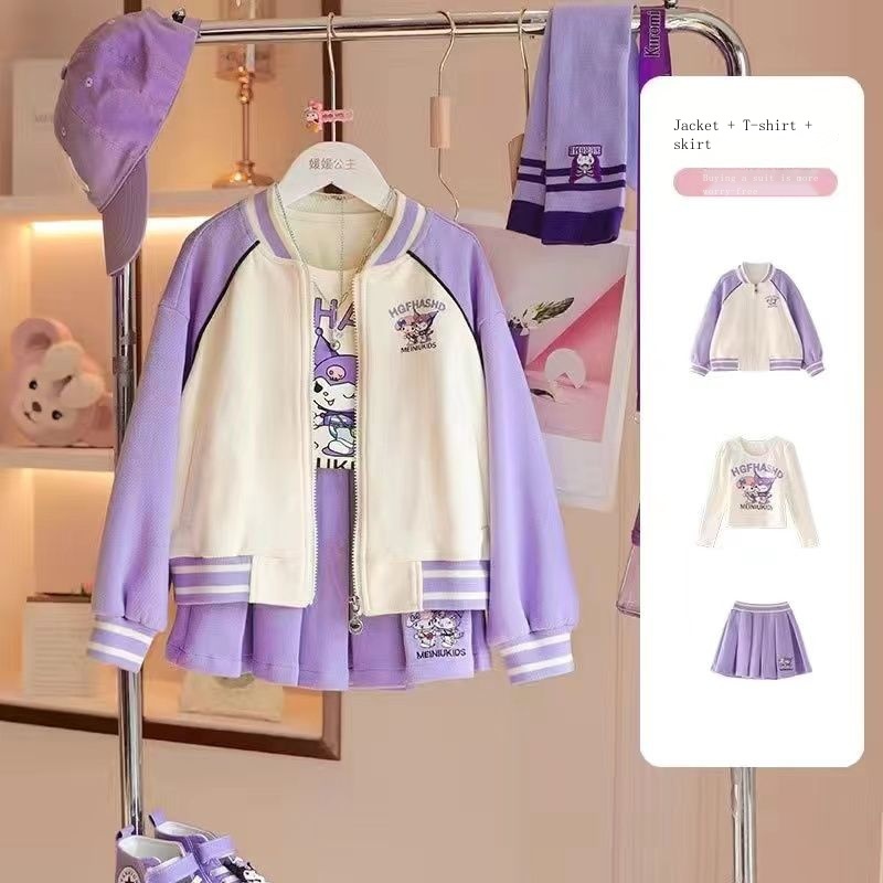 Set Đồ Thể Thao Gồm Áo Khoác cardigan Và Quần Dài Phong Cách Thời Trang Mới 2023 Dành Cho Bé Gái