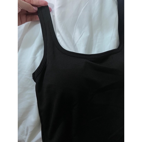 [CÓ SIZE] Áo Bodysuit Sát Nách CÓ MÚT NGỰC Hở Lưng Quyến Rũ RANSHI Áo Liền Thân Tôn Body Chất Thun Dày Dặn | BigBuy360 - bigbuy360.vn