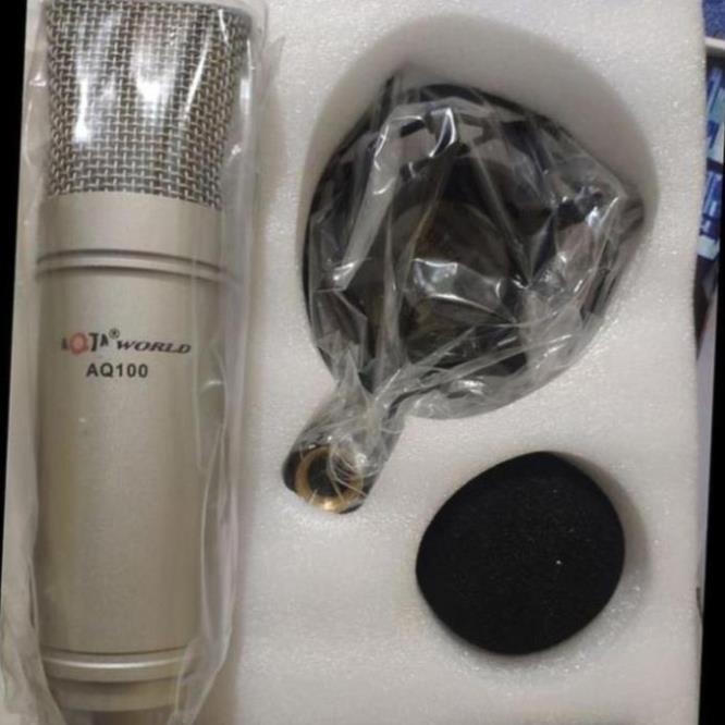 Mic thu âm, livestream, karaoke Aqta AQ-100 + 12 Tháng BH | BigBuy360 - bigbuy360.vn