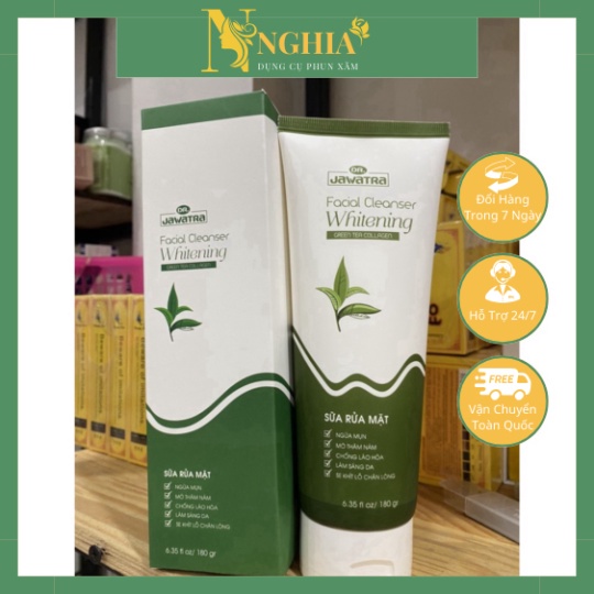 [GIÁ TỐT NHẤT]  Sữa rửa mặt trà xanh Jawatra 180g
