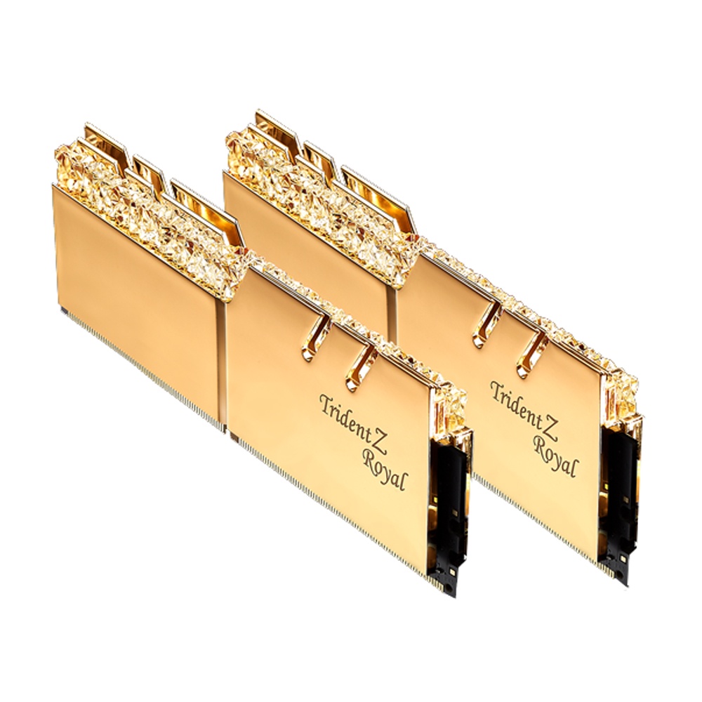 Ram máy tính GSkill Trident Z Royal 16GB  DDR4 3600Mhz Gold