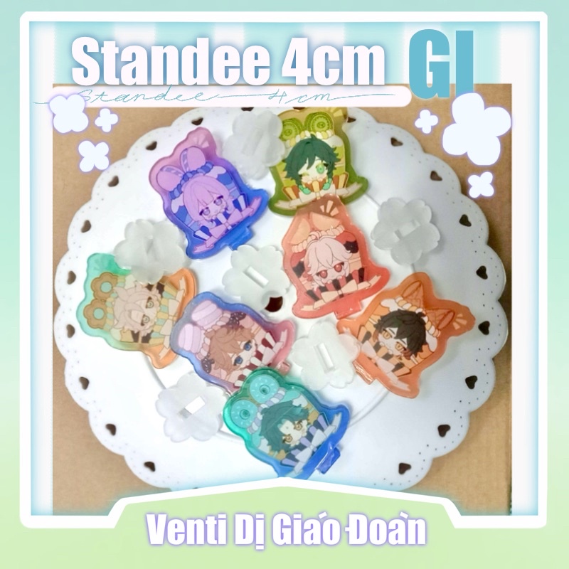 Standee 4cm Genshin Impact-sweet party.