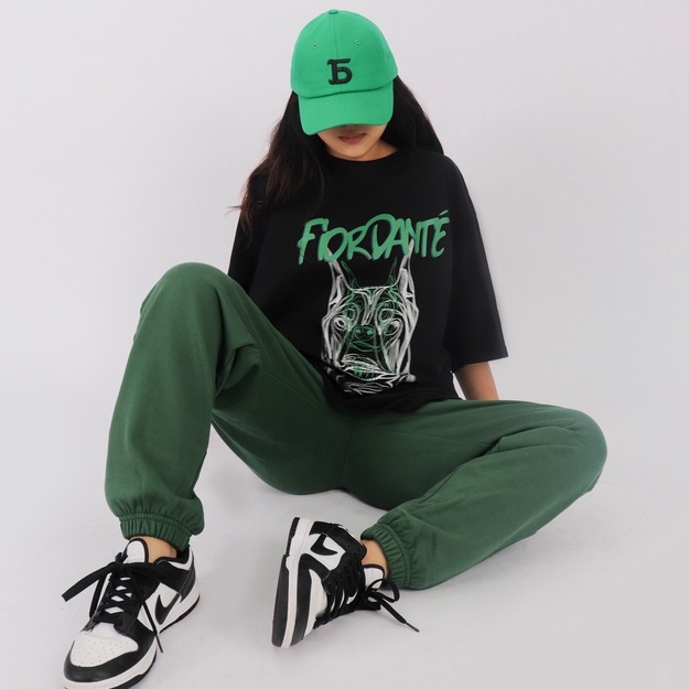 Áo thun Nữ Local Brand Unisex DOBERMAN TEE form rộng FIOR DANTÉ Màu Đen 100% Vải Cotton Co Dãn, Thoáng Mát