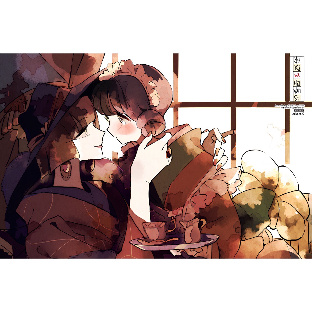 Truyện tranh Yuki và nữ văn sĩ - Tập 1 + 2 - Girls Love - AMAK