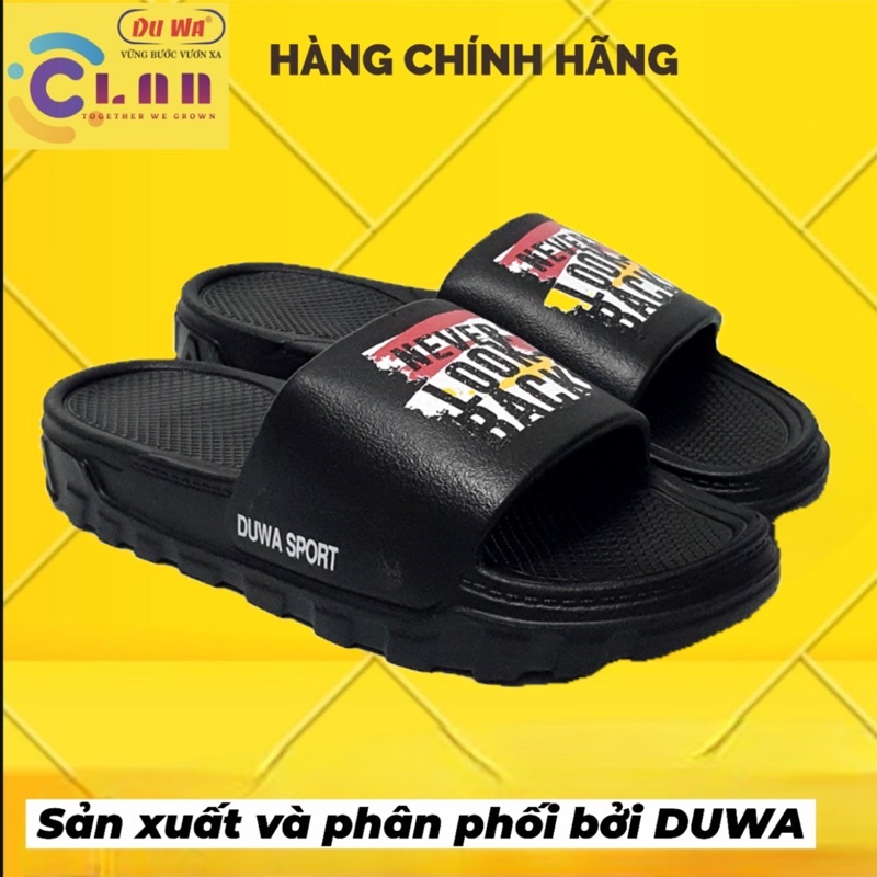 DH227-2 DÉP NAM NỮ UNISEX QUAI NGANG ĐÚC [HÀNG DUWA CHÍNH HÃNG]