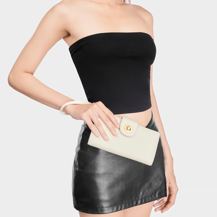 Ví Gập Cầm Tay Khóa Gài - WAL 0266