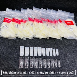 Móng nối HSM - Móng tip HSM dạng gói đủ size ( 500pcs)