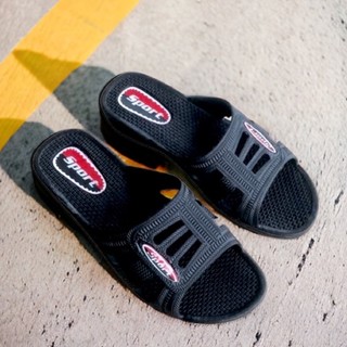 (TĂNG 1-2 SIZE) Dép Nhựa Nữ Quai Ngang Đế Cao 3cm Đi Mưa Đi Trong Nhà Siêu Bền Cho Mẹ và Bà DL051