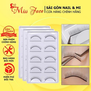 Set 10 Mi giả tập nối mi - Lông mi giả tập nối - Dụng cụ tập nối mi - học mi - phụ kiện mi giá siêu rẻ