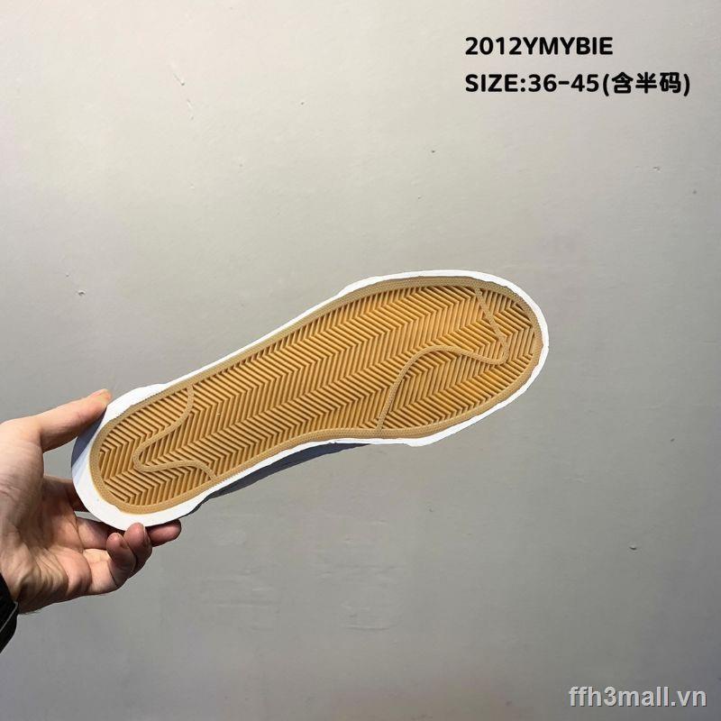 Sacai Giày Thể Thao unisex Màu Trắng Phong Cách Châu Âu 2012ymybie Size 36-45