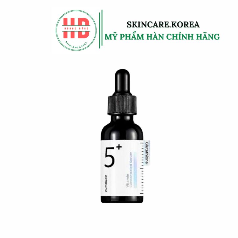 Tinh chất trắng da mờ thâm nám Numbuzin No.5 Vitamin Concentrated Serum